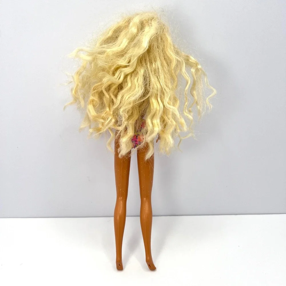 Mattel‎ Vintage Glitter Beach Barbie 1992 with Jewelry and Bikini Swimsuit 3602